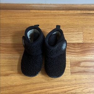 Cozy Black Kids Boots
